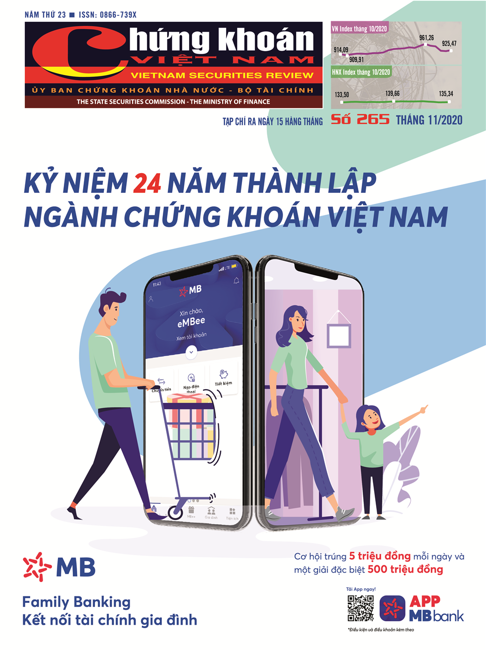 Tạp chí Chứng khoán số 265 (tháng 11/2020)